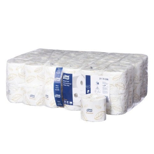 Tork Extra Soft Premium Toilet Paper 48 Rolls x 280 sheets white 2 ply premium toilet paper.