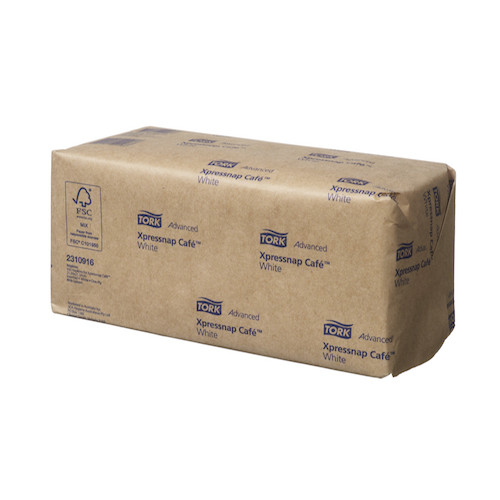 Tork Advanced Xpressnap Café White Napkins N10 6000/case (2310916)
Tork Products Tork Advanced Xpressnap Café White Napkins N10 6000/case (2310916)
Tork Products