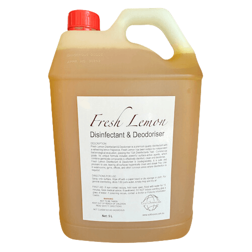 Fresh Lemon Disinfectant & Deodoriser 5L