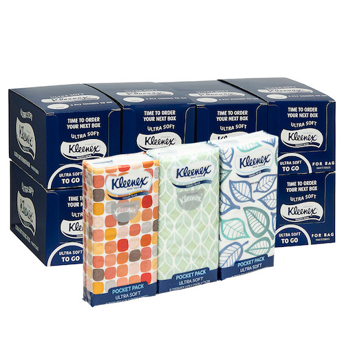 Kleenex Executive Facial Tissue 2 Ply 24 Packs x 200 Sheets (4715)