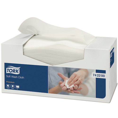 Tork Premium Soft Wash Cloth Lint Free 8 x 135 Cloths (742200) Tork Premium Soft Wash Cloth Lint Free 8 x 135 Cloths (742200)