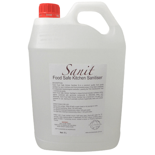 Sanit Food Safe Kitchen Sanitiser 5L