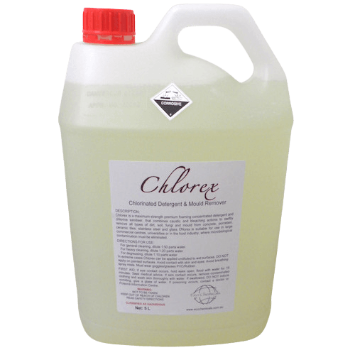 Chlorex Chlorinated Detergent & Mould Remover 5L
