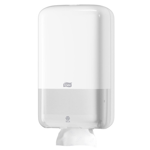 Tork Folded Toilet Paper Dispenser White T3 (556000) Tork Folded Toilet Paper Dispenser White T3 (556000)