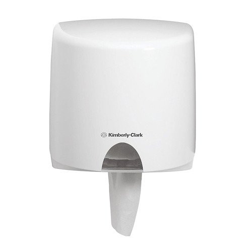 Kimberly Clark White Roll Control Centrefeed Wiper Dispenser (70180)