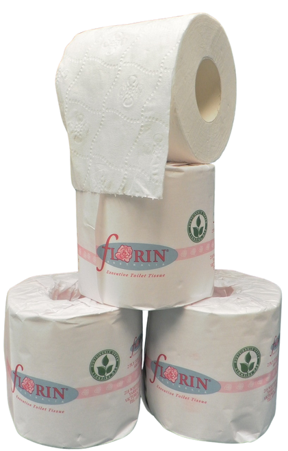 Florin Toilet Paper 2Ply 400 Sheets 48 Rolls (TR400FL) Florin Toilet Paper 2Ply 400 Sheets 48 Rolls (TR400FL)