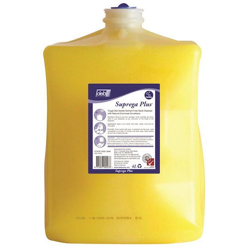 Deb Suprega Plus Heavy Duty Hand Wash Yellow 4 x 4 LT (DEB5000)