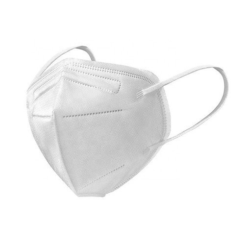 White Respirator Mask 5Ply Earloop made from Non Woven Fabric Face Masks for adult use.