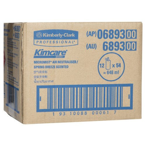 Kimcare Micromist Spring Breeze Fragrance Refill 12 x 54ml (6893)