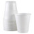 Plastic Cup 6oz 185ml Rolled Rim White 1000 Cups (PLC06)