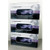 Halyard Exam Glove Dispenser - Triple (50203), clear plastic, 3 glove boxes, 43cm x 26cm x 9.5cm.