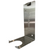 Halyard ISOWIPE stainless steel wall bracket for industrial cleaning supplies, 94mm x 178mm x 94mm.