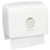 Kimberly Clark Aquarius Multifold Hand Towel Dispenser Small (70220), white ABS plastic, lockable dispenser.