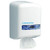 Kimberly Clark Mini Soft Interleaved Toilet Tissue Dispenser 8921, white-grey, compact tissue dispenser.