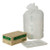 MaxValu Envirogreen 120L bin liners, clear strong bags, 250 per carton, degradable LDPE material.