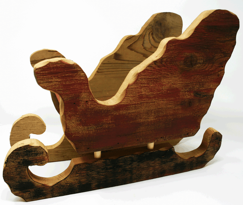 50070 Wooden Sleigh Painted Made in the United States $20.00 each