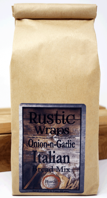 WC5000 Rustic Wraps Onion and Garlic Italian Bread Mix 21oz 