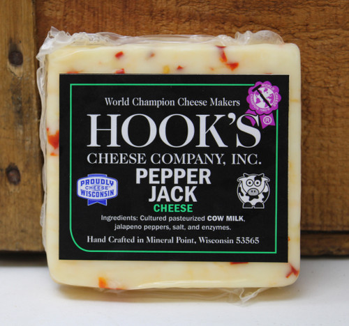 2093 Hook's Pepper Jack Cheese 8oz