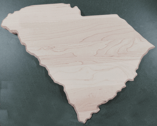 50054 South Carolina American Hardwood Cutting Board, Made in the USA by Persons with Disabilities