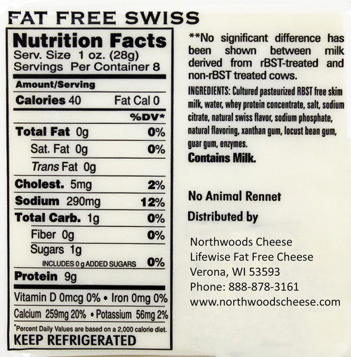 Ingredient and Nutritional Information