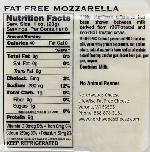 Ingredient and Nutrition Information