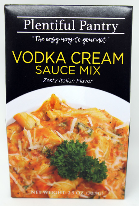 3304 2.5oz Vodka Cream Sauce Mix, Old World Flavor in 15 Minutes or Less, Intermountain Specialty Foods