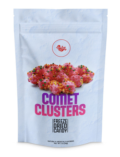 Moon Walker Foods Comet Clusters Freeze Dried Candy