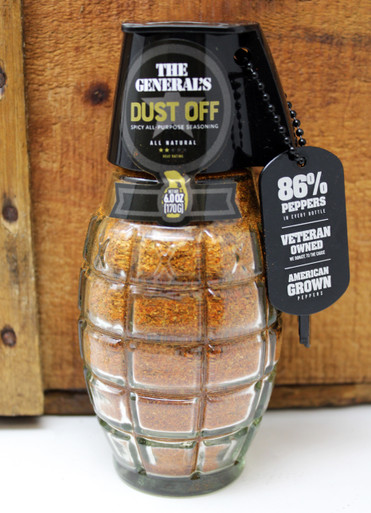 GHS11 General's Hot Sauce Dust Off Seasoning 6oz
