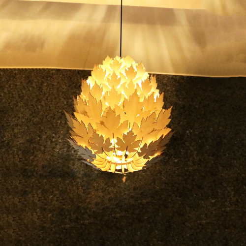 Mapple Leaf Lamp