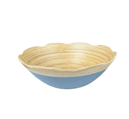 Bamboo Bowl Flower Shape