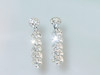 Weiss Crystal Marquise Dangle Earrings