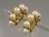 1980's Premier Designs Pearl Earrings