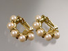 Premier Designs Pearl Clip Earrings