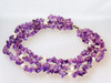 Vintage Torsade Amethyst Necklace