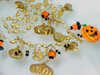 Vintage Halloween Charm Necklace