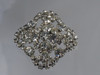 1960's Large Rhinestone Brooch