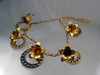 1940's Golden Floral Necklace