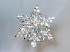 Large Snowflake Brooch