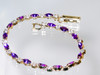 Mini Link Purple Marquise Bracelet