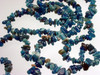 Blue Crystal Apatite Gemstone Necklace
