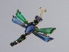 Austria Blue Green Dragonfly Pin