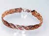 Dyadema Sterling Rose Gold Vermeil Braided Bracelet