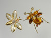 Shades of Yellow Marquise Pins