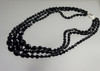 Triple Strand Black Choker