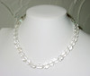 Art Deco Clear Quartz Rock Crystal Necklace