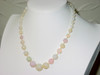 1960's Opalite Crackle Glass Necklace