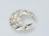 Trifari Crescent Wreath Brooch