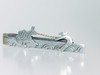 Retro 1940's Taxco Silver Tie Bar