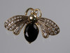 Monet Rhinestone Bee Brooch