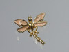 1980's Trifari Enamel Dragonfly Pin